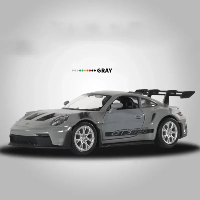 Porsche 911 GT3 RS Alloy Mini Car Model Racing Diecasts 1:36