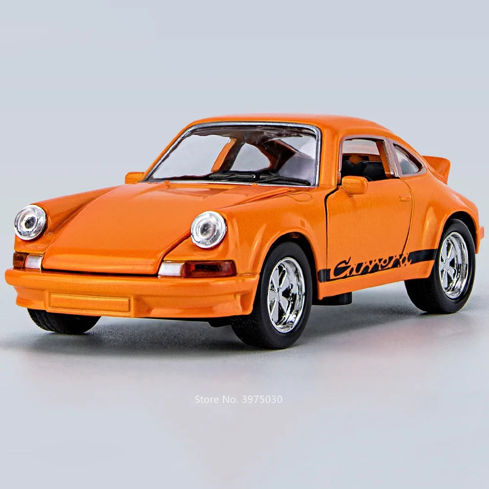 1:36 Porsche 911 Carrera 1974 Toy Models Alloy Diecast