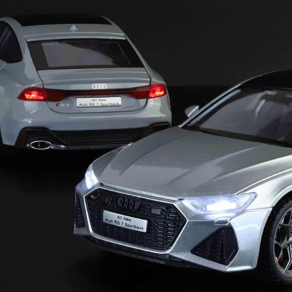 1:24 AUDI RS7 Sportback Supercar Alloy Car Model