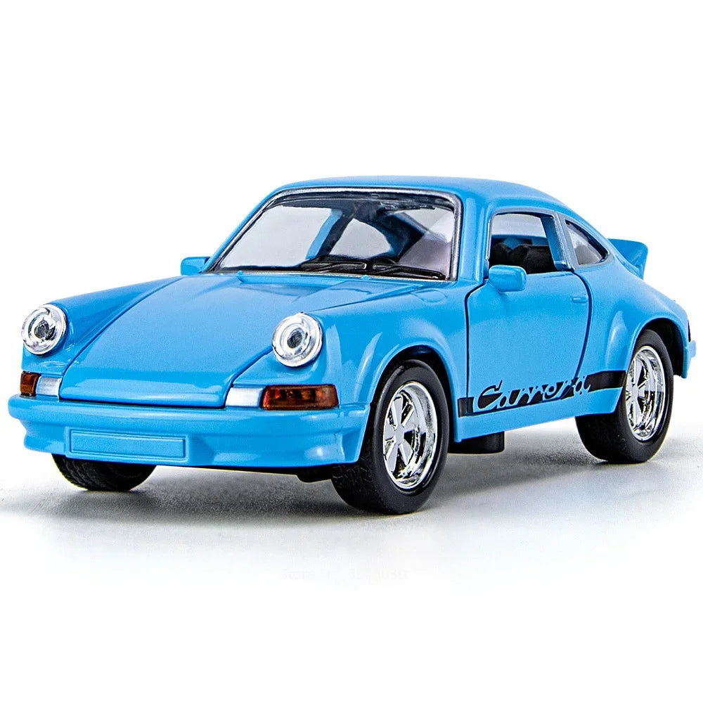 1:36 Porsche 911 Carrera 1974 Toy Models Alloy Diecast
