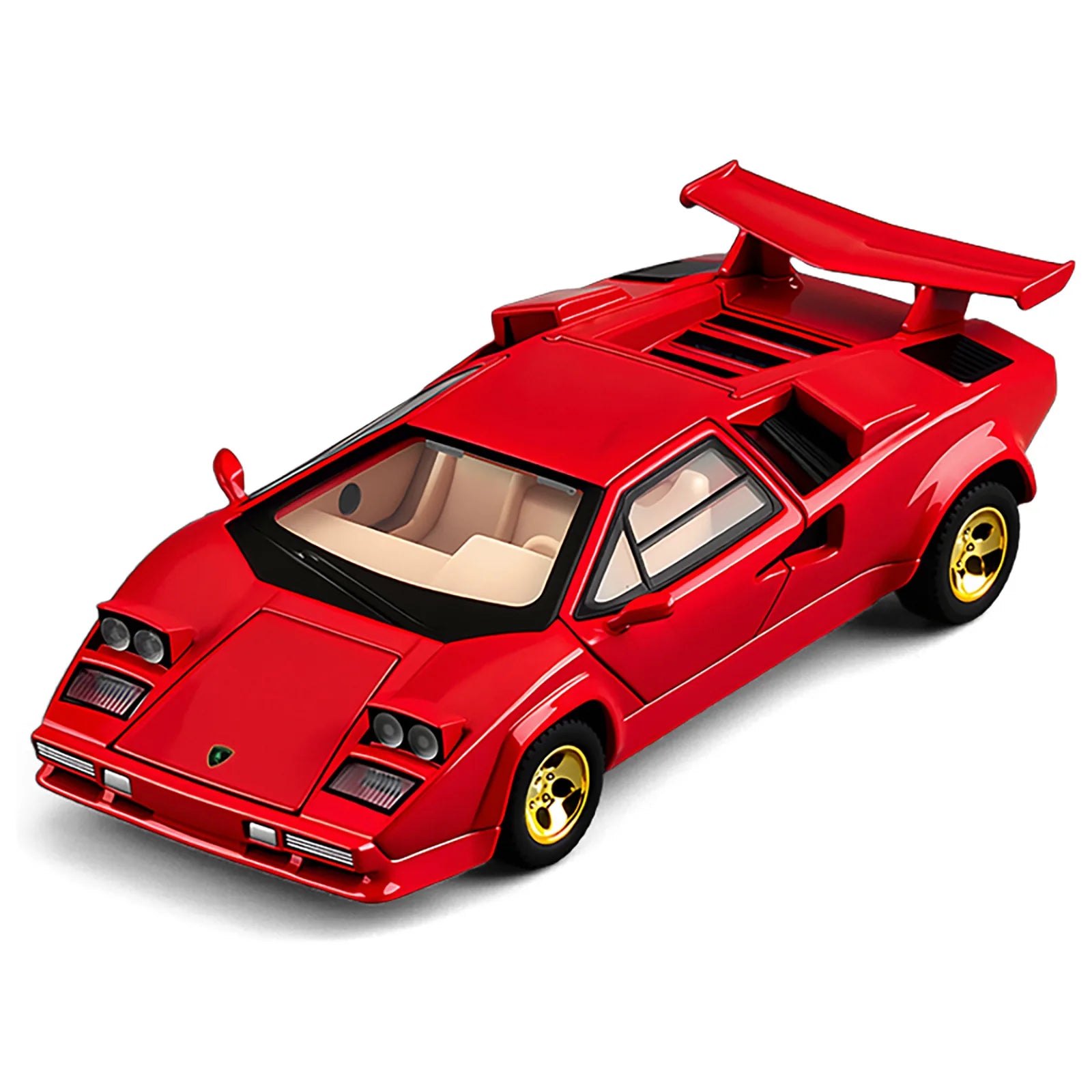 1:32 Countach LP5000s Alloy Classic Sports Car Model Diecast Metal Retro